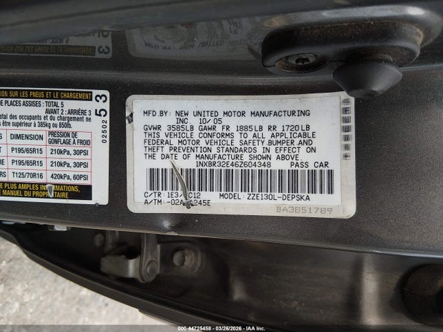 Toyota Corolla S