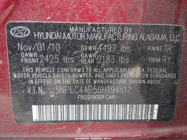 Hyundai SONATA Se 2.0t
