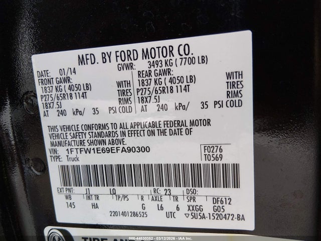 Ford F-150 Lariat