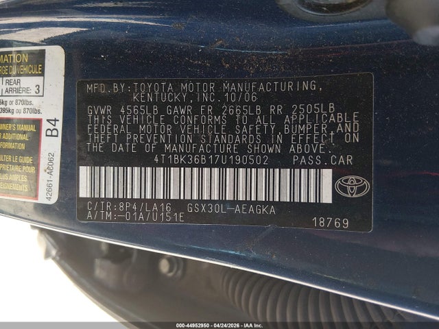Toyota Avalon Xls