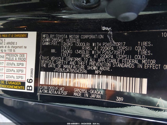 Toyota 4Runner Sr5 V6
