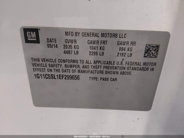 Chevrolet Malibu 1lt
