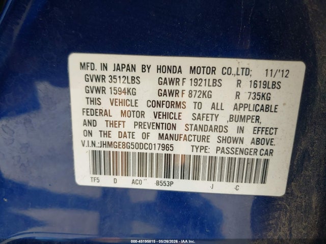 Honda Fit Sport