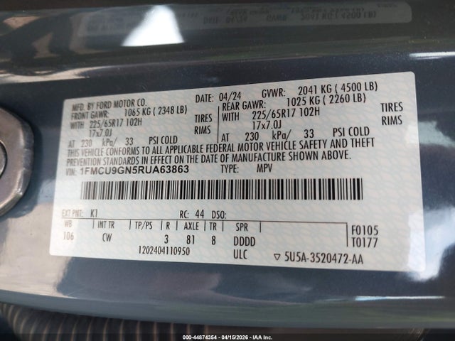 Ford Escape Active