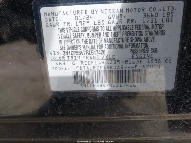Nissan Kicks S Xtronic Cvt