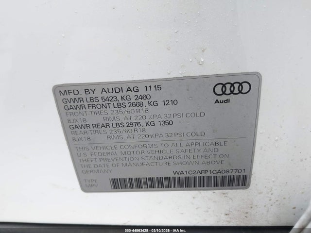 Audi Q5 2.0t Premium
