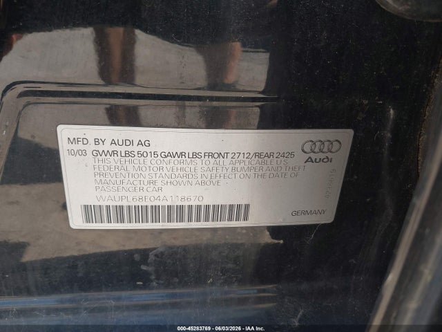 Audi S4 4.2