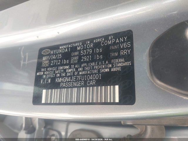Hyundai Genesis 3.8