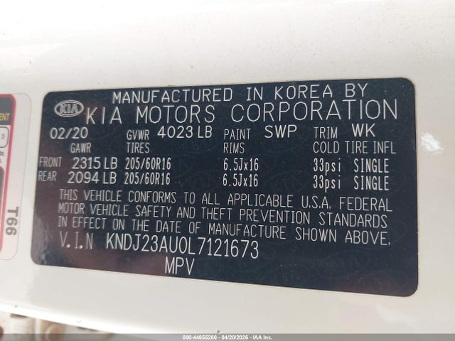 Kia Soul Lx