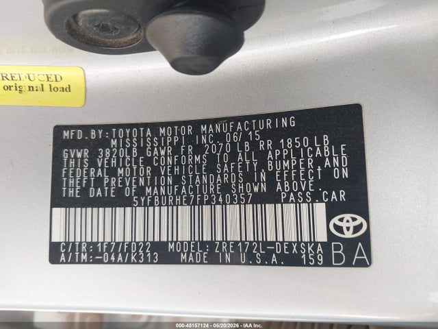 Toyota Corolla S Plus