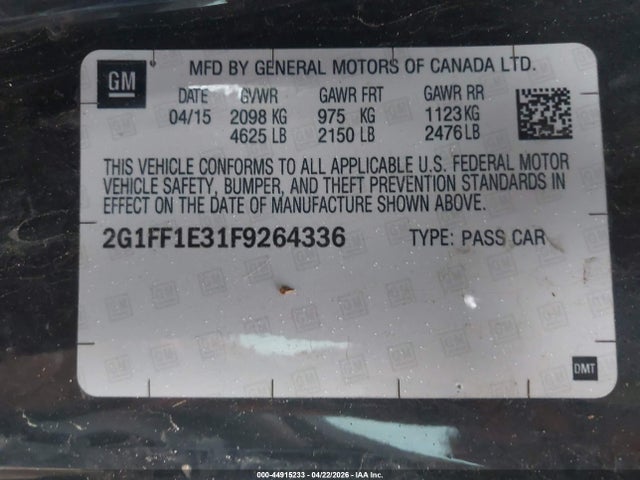 Chevrolet Camaro 2lt
