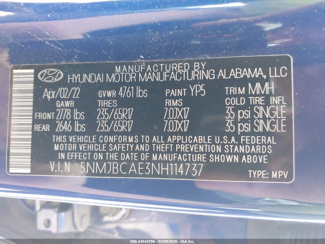 Hyundai TUCSON Sel