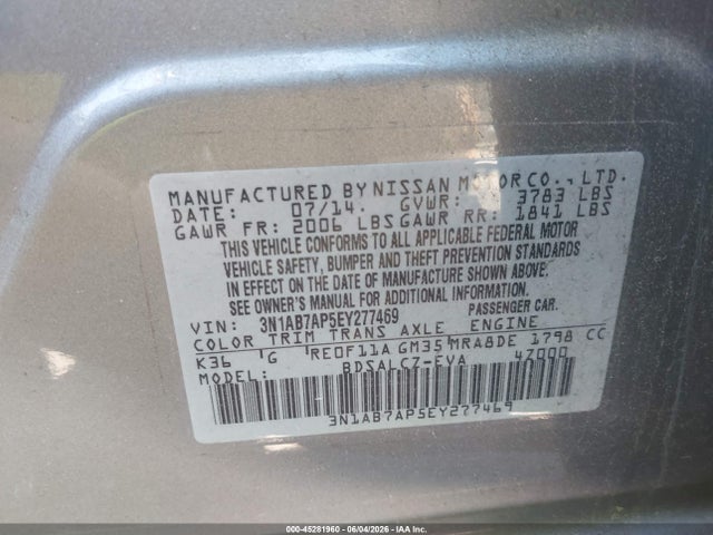 Nissan Sentra S