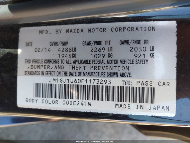 Mazda Mazda6 I Sport