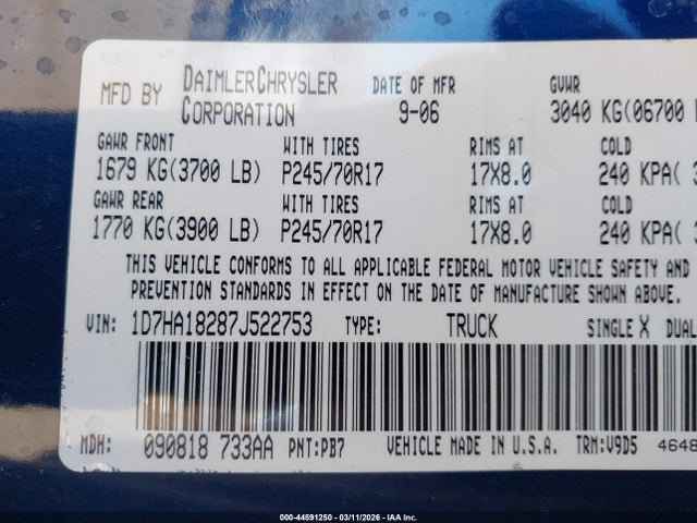 Dodge Ram 1500 Slt