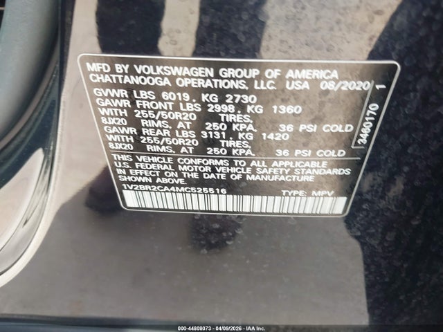 Volkswagen Atlas 3.6l V6 Sel