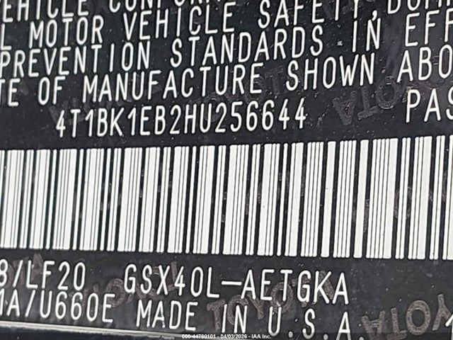 Toyota Avalon Xle Premium