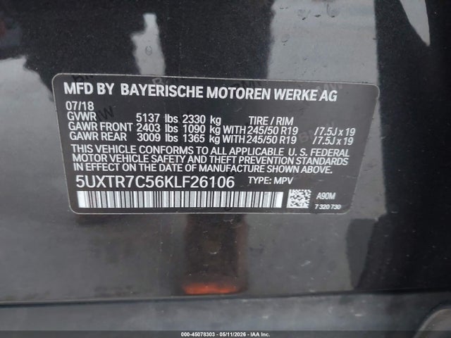 BMW X Series Sdrive30i