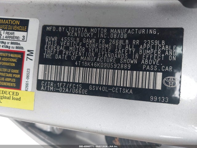 Toyota Camry Se V6