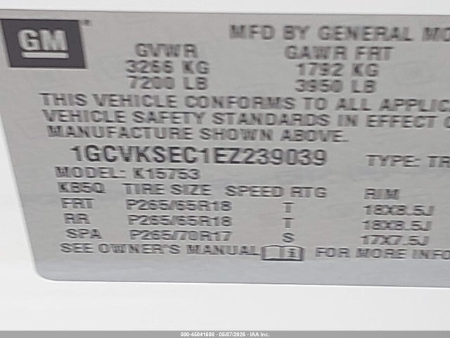 Chevrolet Silverado 1500 2lz