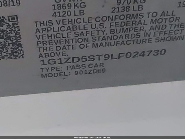 Chevrolet Malibu Fwd Lt