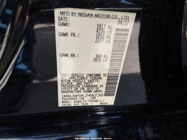Nissan Altima 2.5 Sl
