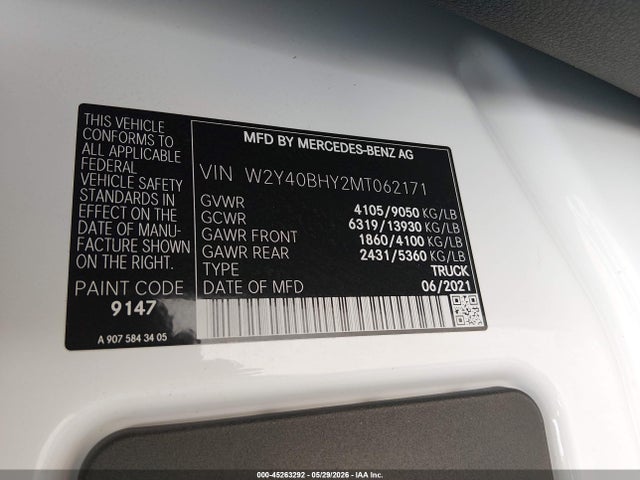 Freightliner Sprinter 2500 Standard Roof I4