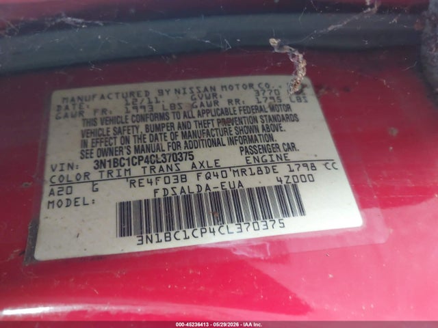 Nissan Versa 1.8 S
