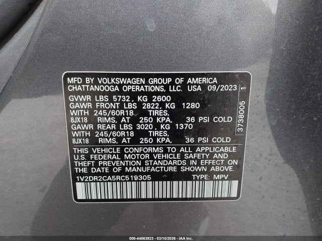 Volkswagen Atlas 2.0t Se