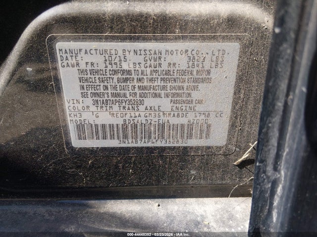Nissan Sentra Sv