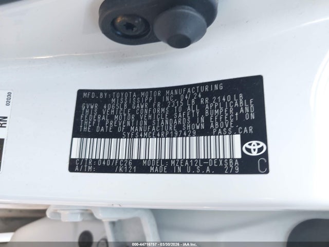 Toyota Corolla Se