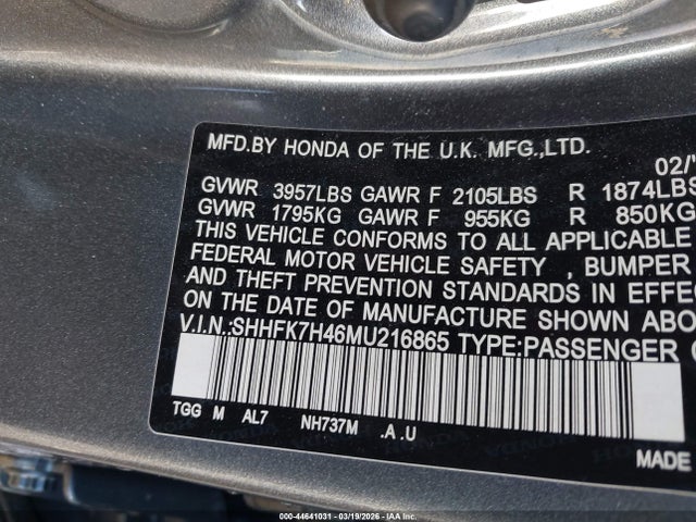 Honda Civic Sport