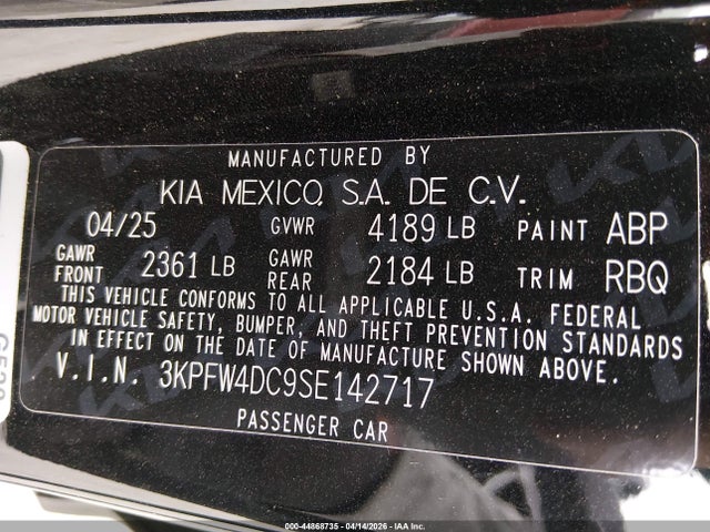 Kia K4 Gt-line Turbo