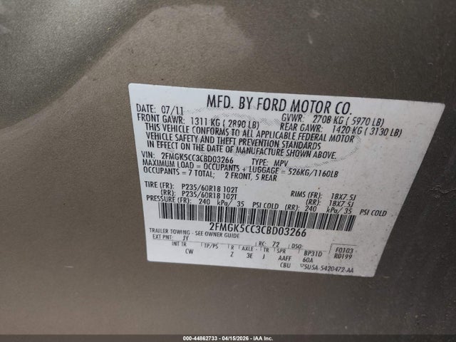Ford Flex Sel