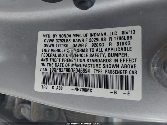 Honda Civic Ex-l