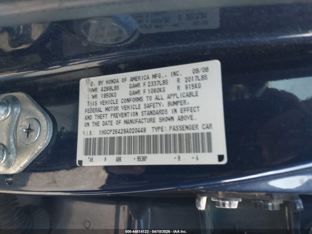 Honda Accord 2.4 Lx-p
