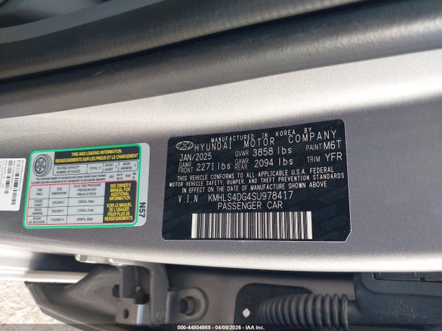 Hyundai ELANTRA Sel Convenience
