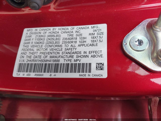 Honda CR-V 2wd Ex