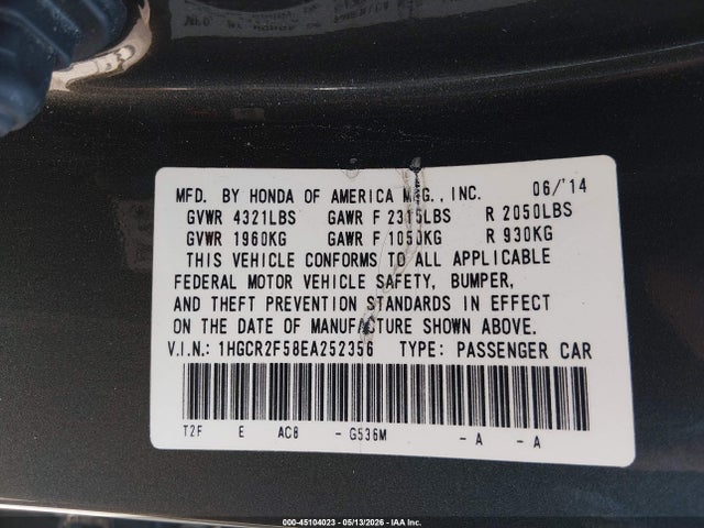 Honda Accord Sport