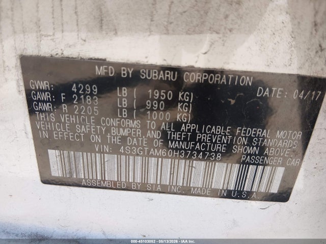 Subaru Impreza 2.0i Sport