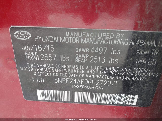 Hyundai SONATA Se