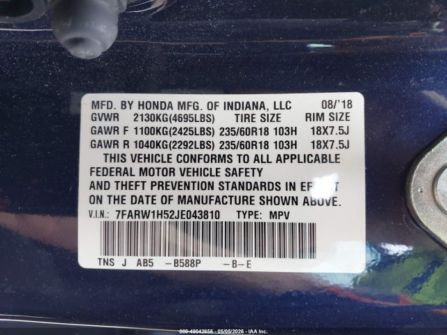 Honda CR-V Ex