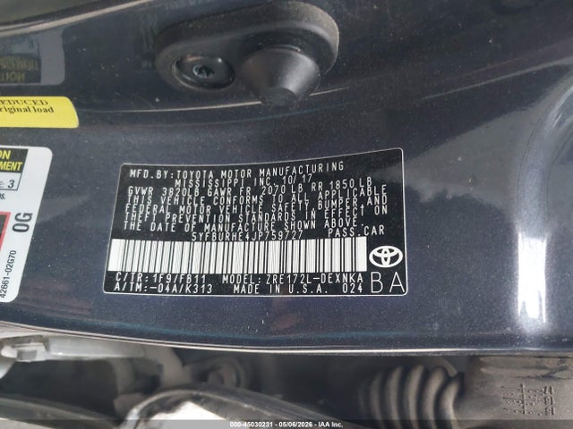 Toyota Corolla Le