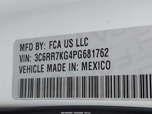 Ram 1500 Tradesman  4x4 5'7 Box