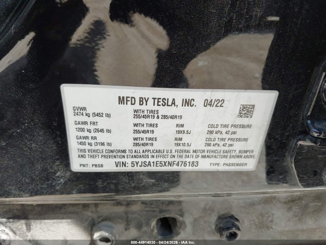 Tesla Model S Dual Motor All-wheel Drive