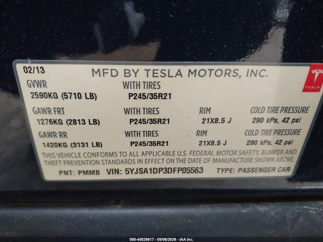 Tesla Model S Performance