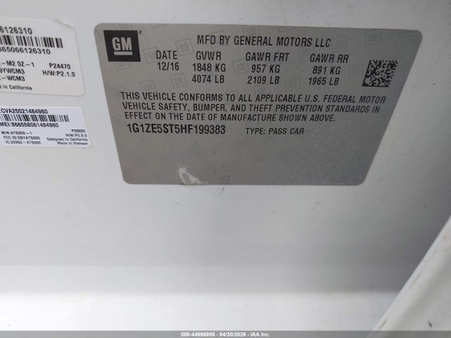 Chevrolet Malibu 1lt