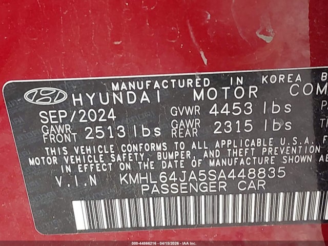 Hyundai SONATA Sel
