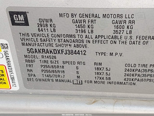 Buick Enclave Convenience