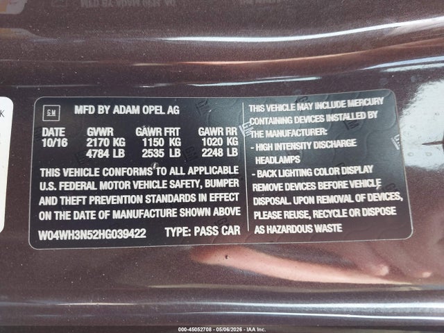 Buick Cascada Premium